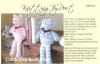 Knitting Pattern - Knitting By Post 012 -DK - Cat & Dog Bookends